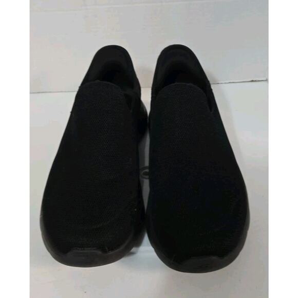 Skechers Slip Ins Go Walk Flex Black No Hands Shoes Men's Size 10.5 - Picture 2 of 6
